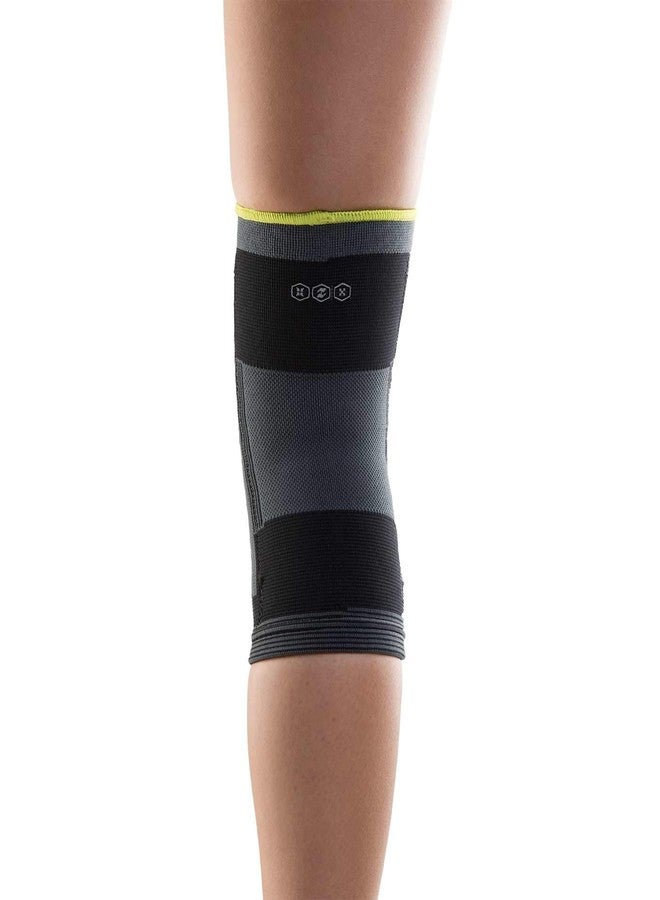 DonJoy Performance Deluxe Knit Knee Sleeve With Stays and Buttress - Mid-Level Support Knee Brace for PFPS, Sprains, Instabilities - Medium - Image 2